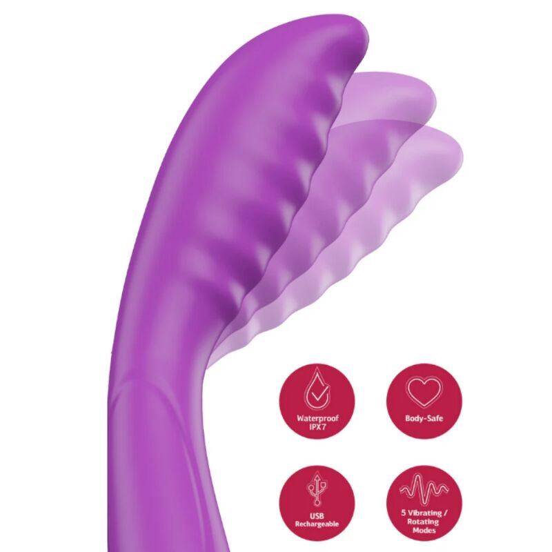 She.E.O — Vibrateur à tapotements point G — vue officielle 1
