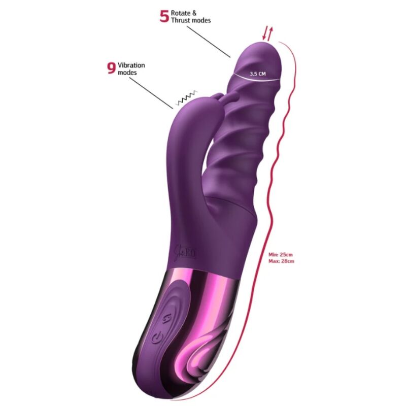 She.E.O — Rabbit tourbillon violet — vue officielle 3