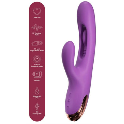 She.E.O — Rabbit point G à mouvement digital violet — vue officielle 2