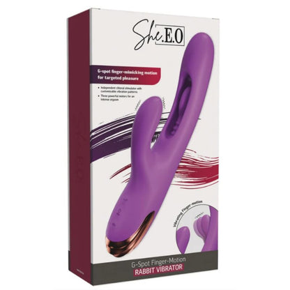 She.E.O — Rabbit point G à mouvement digital violet — vue officielle 7