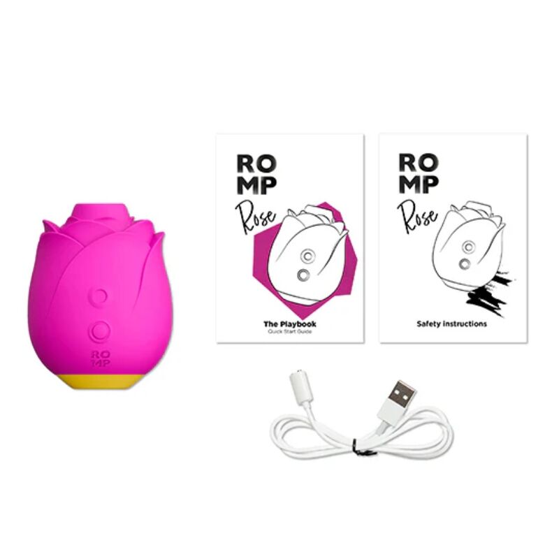 ROMP Rose 2.0 – Stimulateur clitoridien à air pulsé – vue 6