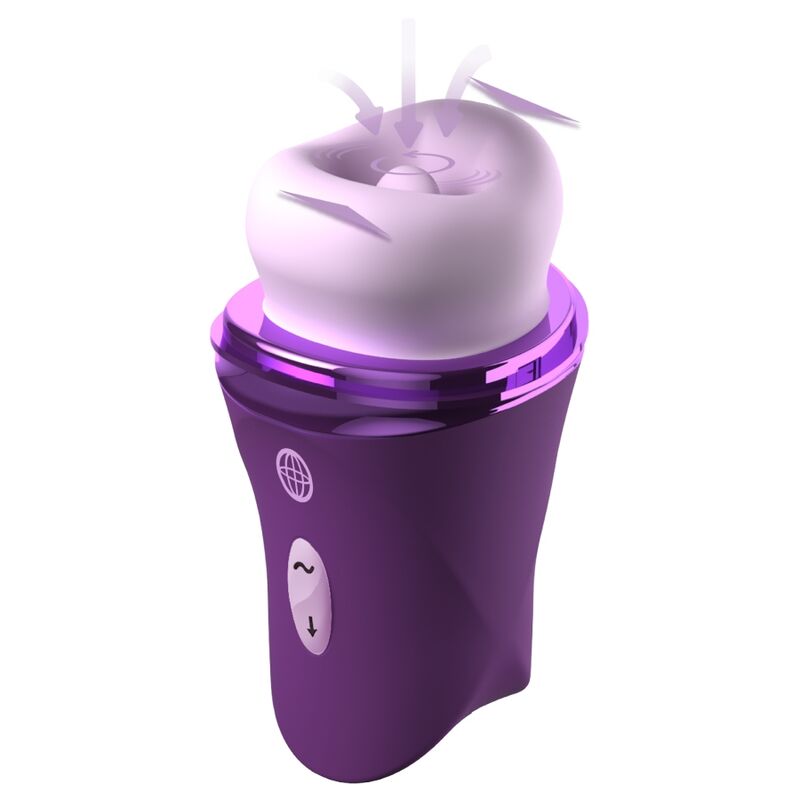 Fantasy For Her Lush Kiss – Stimulateur à succion et léchage – vue produit 1