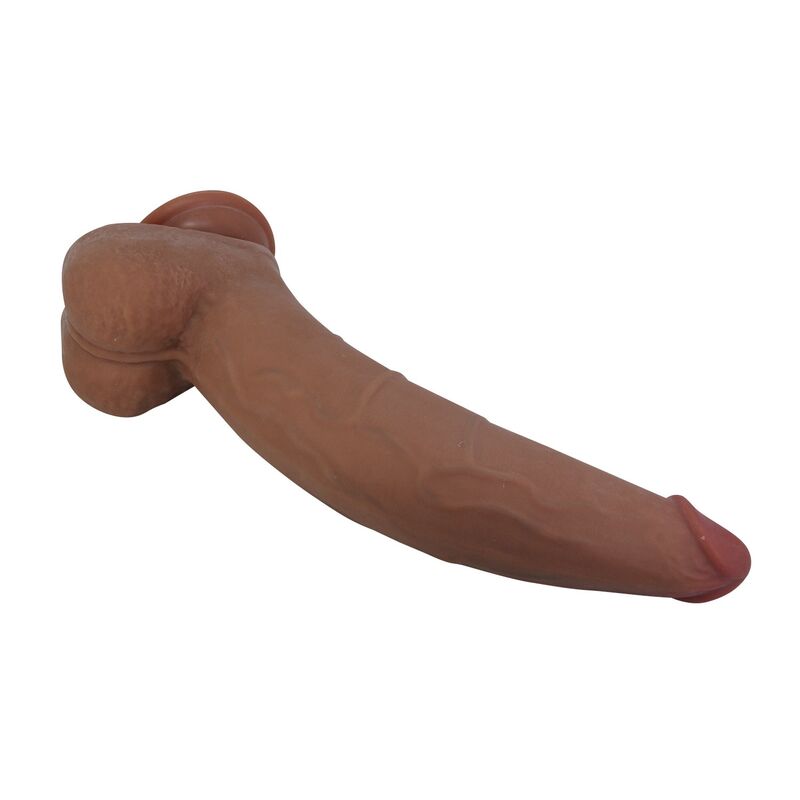 Pretty Love — Gode flexible réaliste ulric 26 cm ø 5,5 cm tpe marron — vue officielle 5
