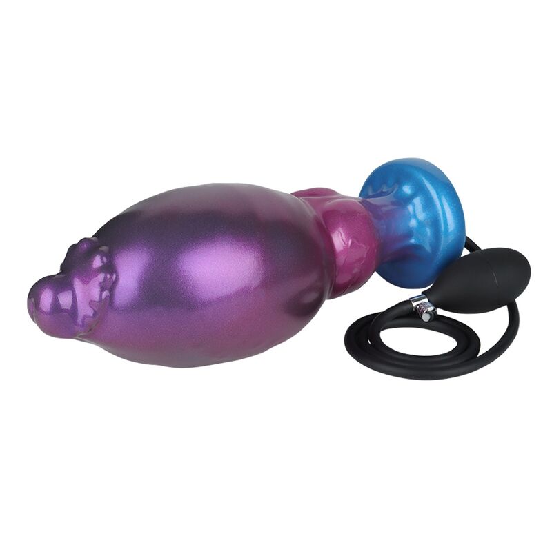 Power Monsters Rift Titan – Gode gonflable en silicone 24 cm – vue produit 4