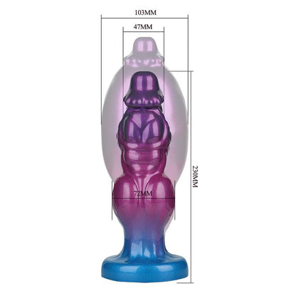 Power Monsters Rift Titan – Gode gonflable en silicone 24 cm – vue produit 5