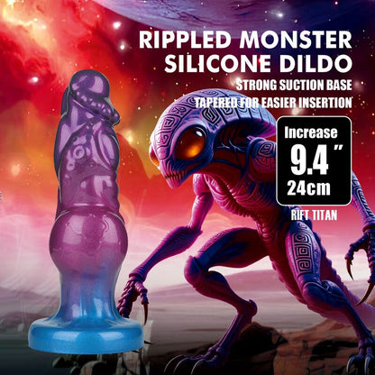 Power Monsters Rift Titan – Gode gonflable en silicone 24 cm – vue produit 7