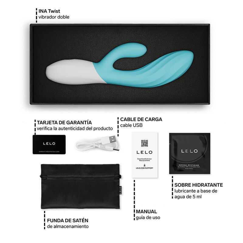 LELO Ina Twist – Vibromasseur rabbit – vue produit 13
