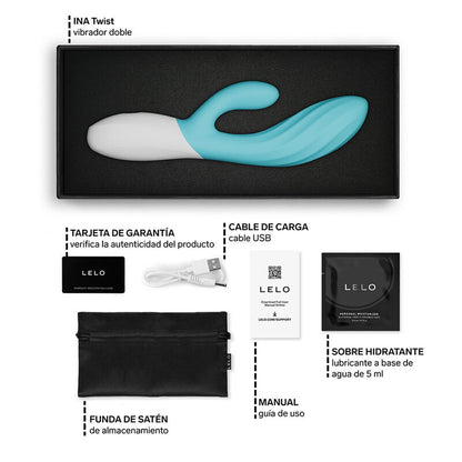 LELO Ina Twist – Vibromasseur rabbit – vue produit 13