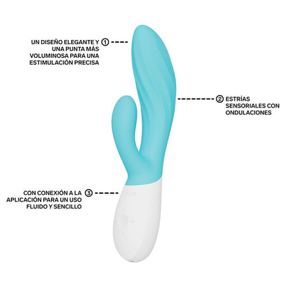 LELO Ina Twist – Vibromasseur rabbit – vue produit 10