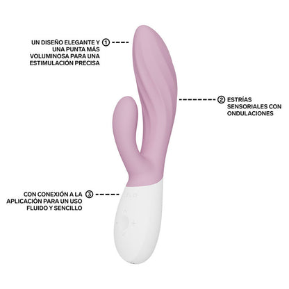 LELO Ina Twist – Vibromasseur rabbit – vue produit 3