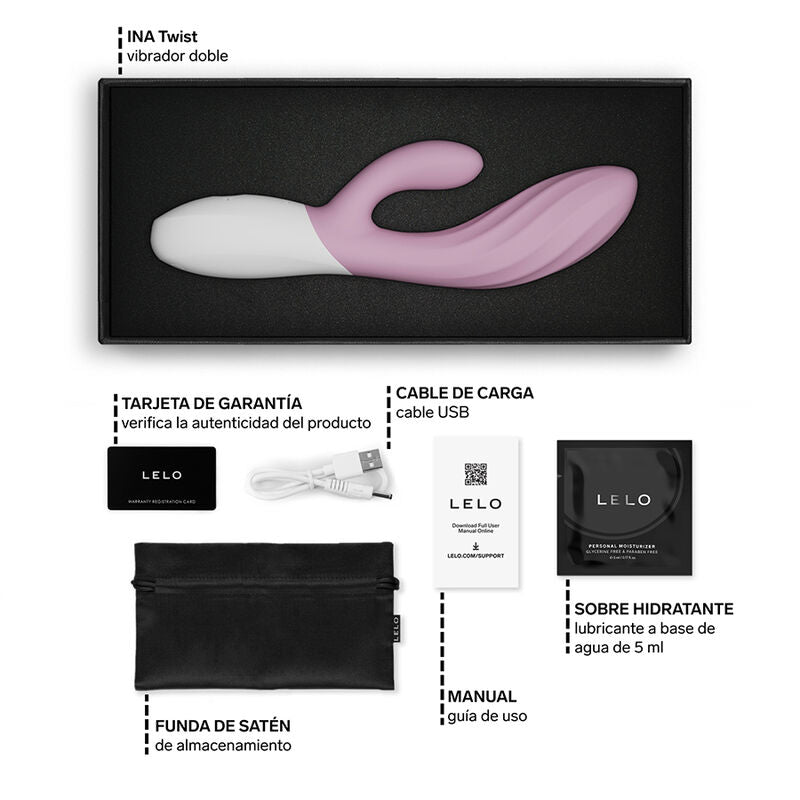 LELO Ina Twist – Vibromasseur rabbit – vue produit 6
