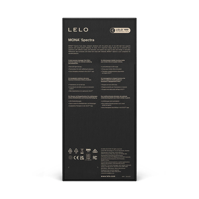 LELO Mona Spectra – Vibromasseur point G connecté – vue produit 4