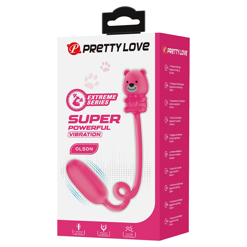 Pretty Love Olson — Bullet rechargeable télécommandé rose — vue officielle 13