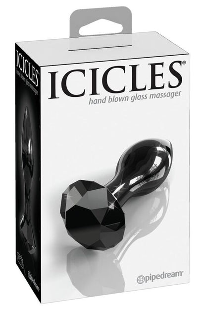 Icicles n°78 — plug anal en verre — verre — vue 1