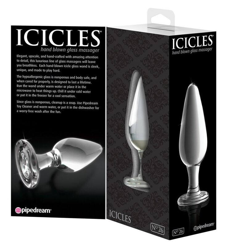 Icicles n°26 — masseur en verre — verre — vue 2
