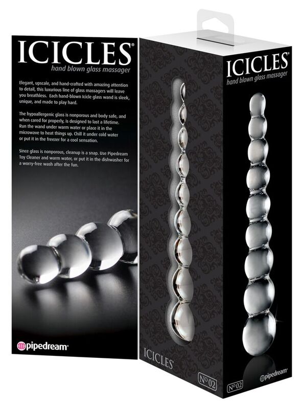 Icicles n°02 — masseur en verre — verre — vue 3