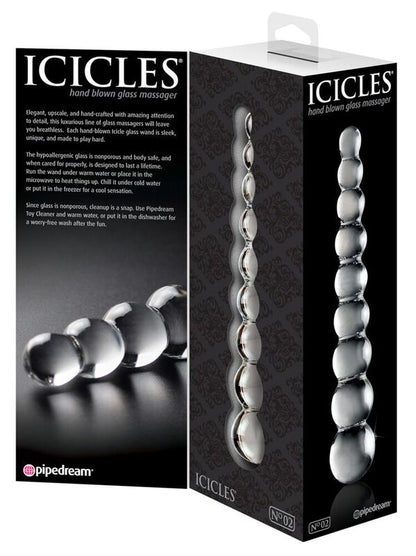 Icicles n°02 — masseur en verre — verre — vue 3