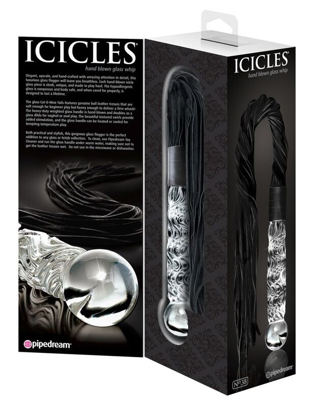Icicles n°38 — masseur en verre — verre — vue 3