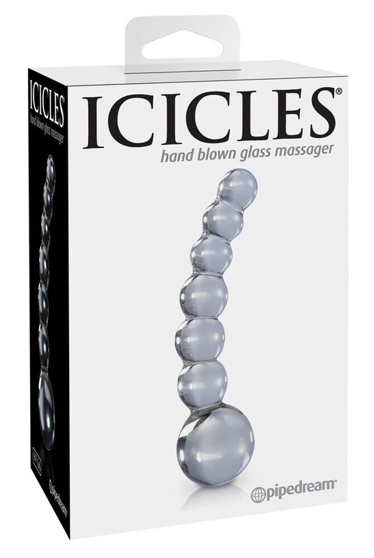 Icicles n°66 — masseur en verre — verre — vue 1
