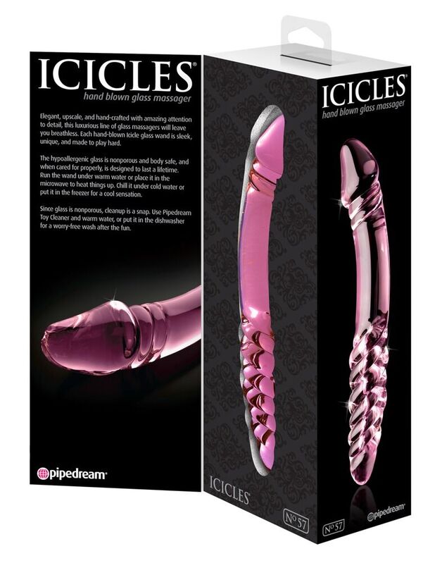 Icicles n°57 — masseur en verre — verre — vue 2