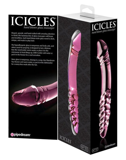Icicles n°57 — masseur en verre — verre — vue 2