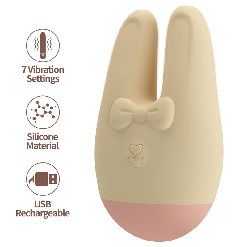 Romance Bunny MC69 — Stimulateur externe 7 vibrations — vue officielle 1