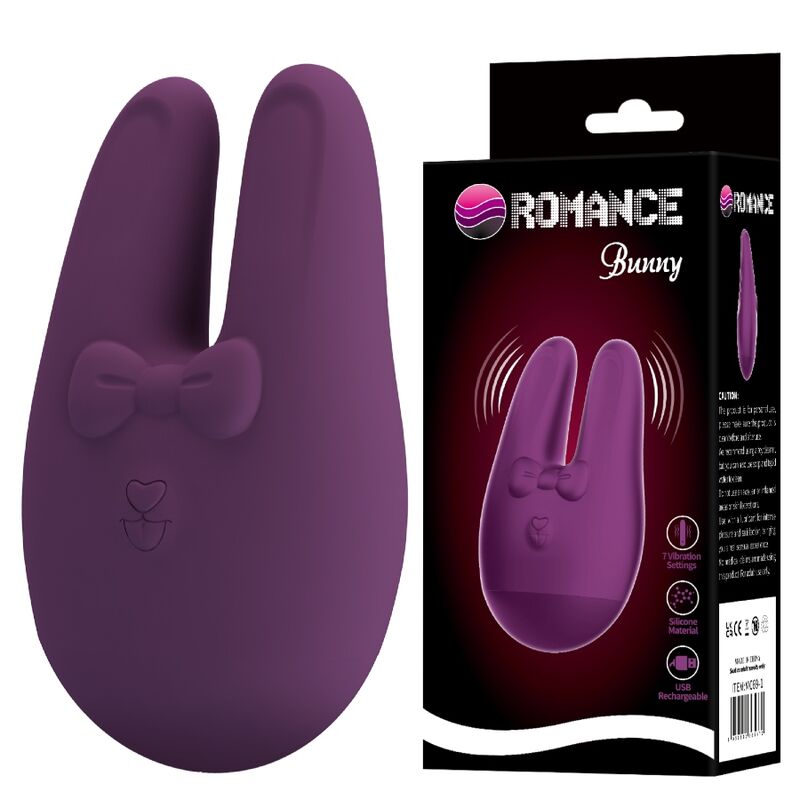 Romance Bunny MC69-1 — Stimulateur externe 7 vibrations — vue officielle 10