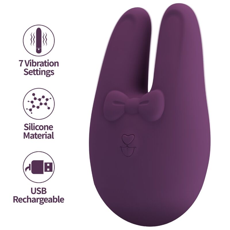 Romance Bunny MC69-1 — Stimulateur externe 7 vibrations — vue officielle 1