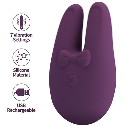 Romance Bunny MC69-1 — Stimulateur externe 7 vibrations — vue officielle 1