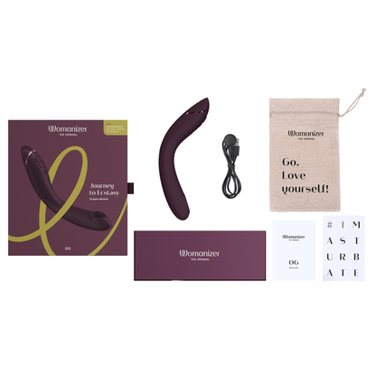 Womanizer OG — Stimulateur point G Aubergine — vue officielle 18