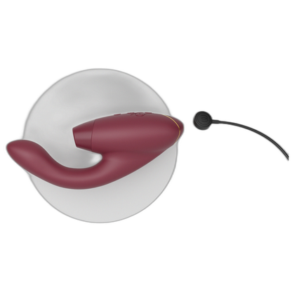 Womanizer Duo 2 – Double stimulation – Bordeaux – vue produit 8