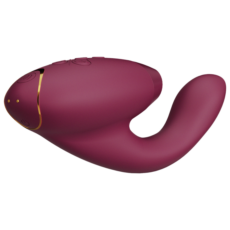 Womanizer Duo 2 – Double stimulation – Bordeaux – vue produit 6