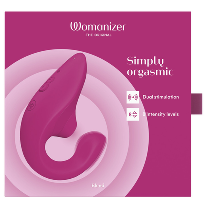 Womanizer Blend – Vibromasseur rabbit Pleasure Air – Fuchsia – vue produit 21