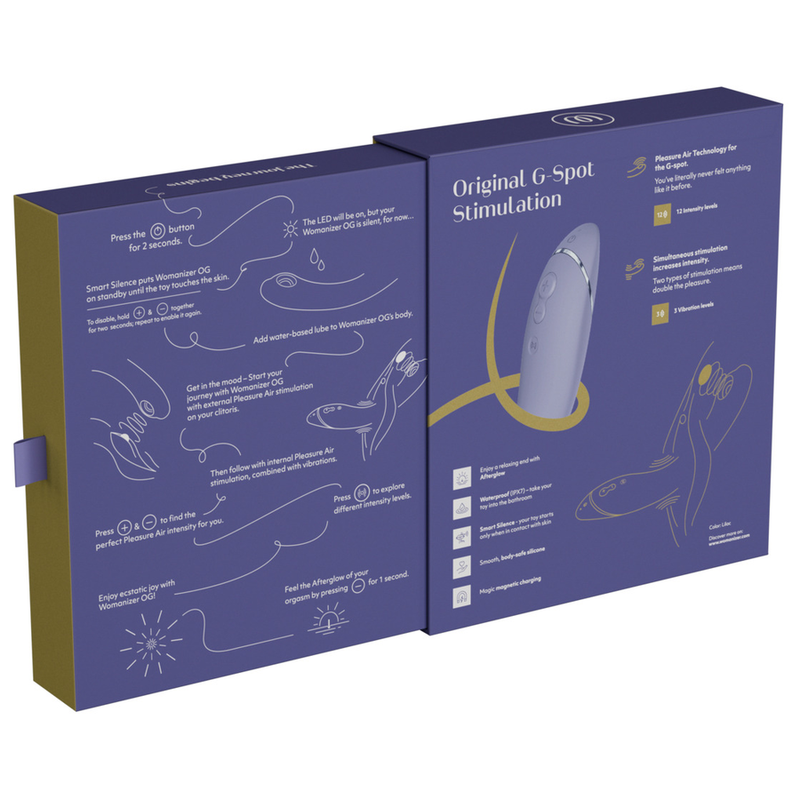 Womanizer OG — Stimulateur point G Lilas — vue officielle 15