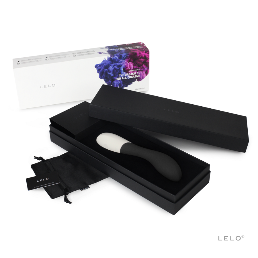 LELO Mona Wave – Vibromasseur point G – Noir – vue produit 5