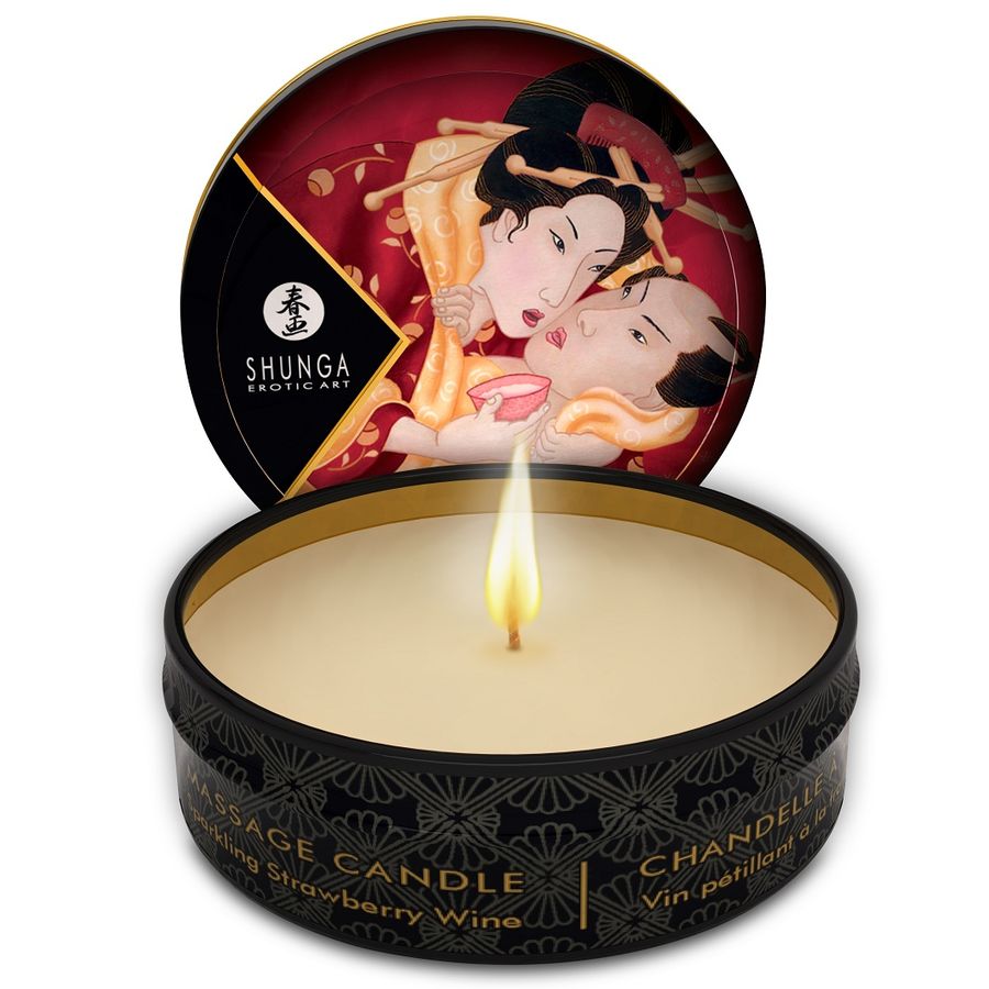 Shunga Mini Caress – Bougie de massage – vue produit 8