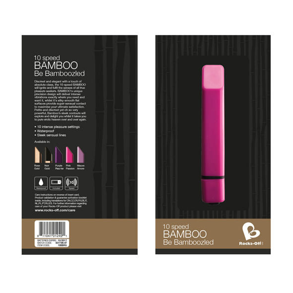 Rocks-Off Bambou Or — vue 3