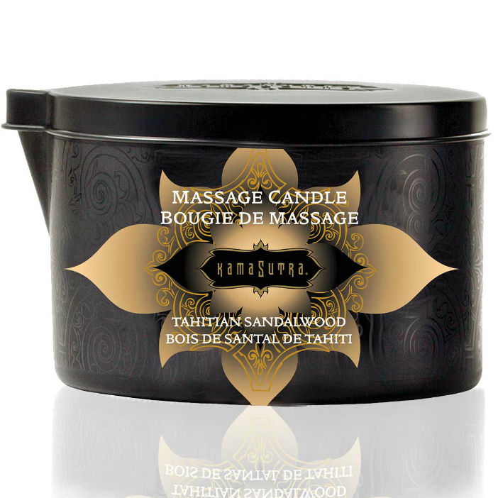 Kamasutra Cosmetics Vanille & Bois de Santal — Bougie de massage 170 g — vue 1