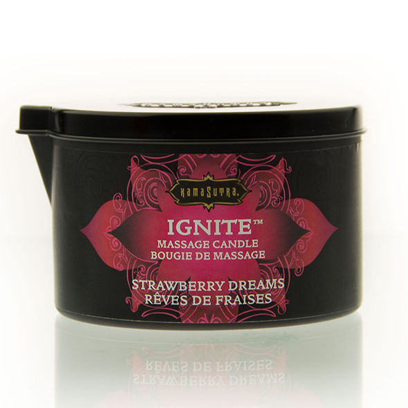 Kamasutra Cosmetics Strawberry Dreams — Bougie de massage 170 g — vue 1