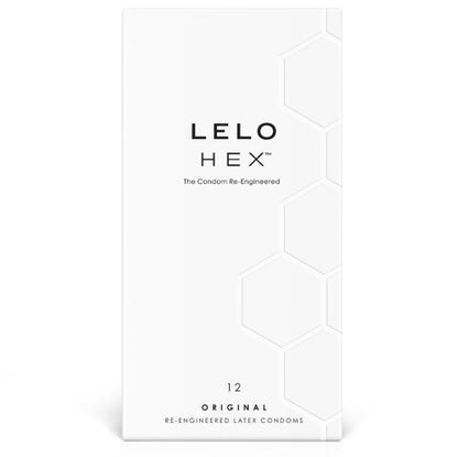 LELO HEX — préservatifs à structure hexagonale, 12 unités — vue 1