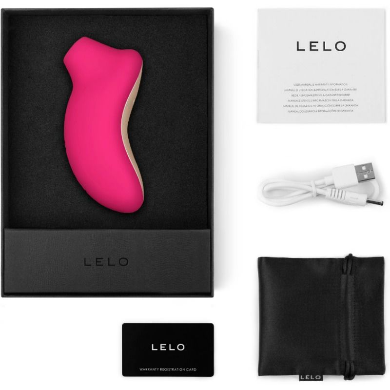 LELO Sona Cruise – Stimulateur clitoridien sonique – Cerise – vue produit 6
