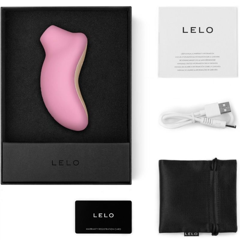 LELO Sona – Stimulateur clitoridien sonique – Rose – vue produit 10