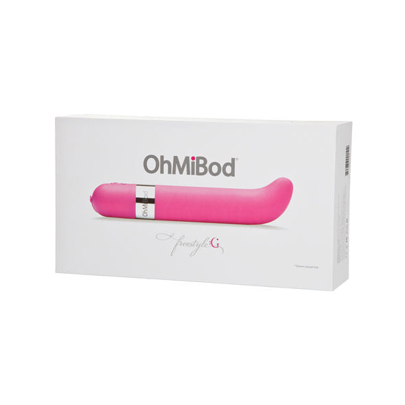OhMiBod Freestyle:G — Stimulateur point G musical Rose — vue officielle 3