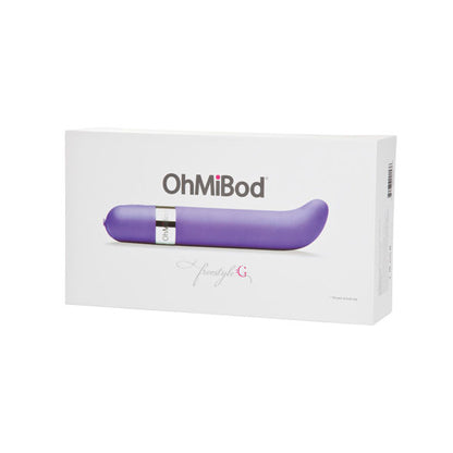 OhMiBod Freestyle:G — Stimulateur point G musical Lilas — vue officielle 4