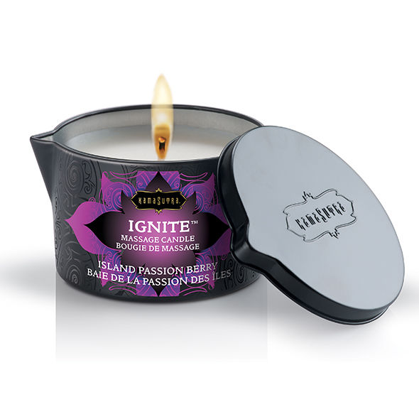 Kamasutra Cosmetics Île de la Passion — Bougie de massage 170 g — vue 2