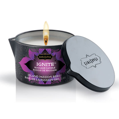 Kamasutra Cosmetics Île de la Passion — Bougie de massage 170 g — vue 2