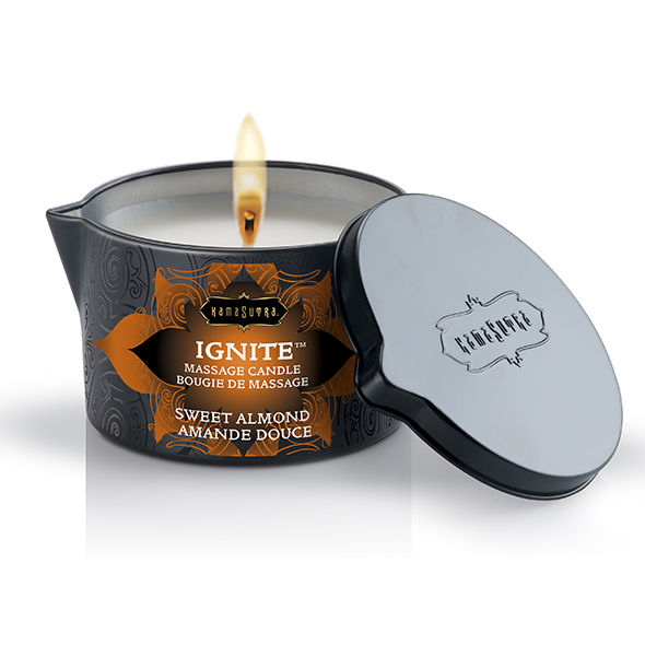 Kamasutra Cosmetics Amandes méditerranéennes — Bougie de massage 170 g — vue 2