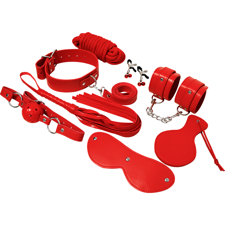 Experience — Kit fétiche BDSM série rouge — vue officielle 3