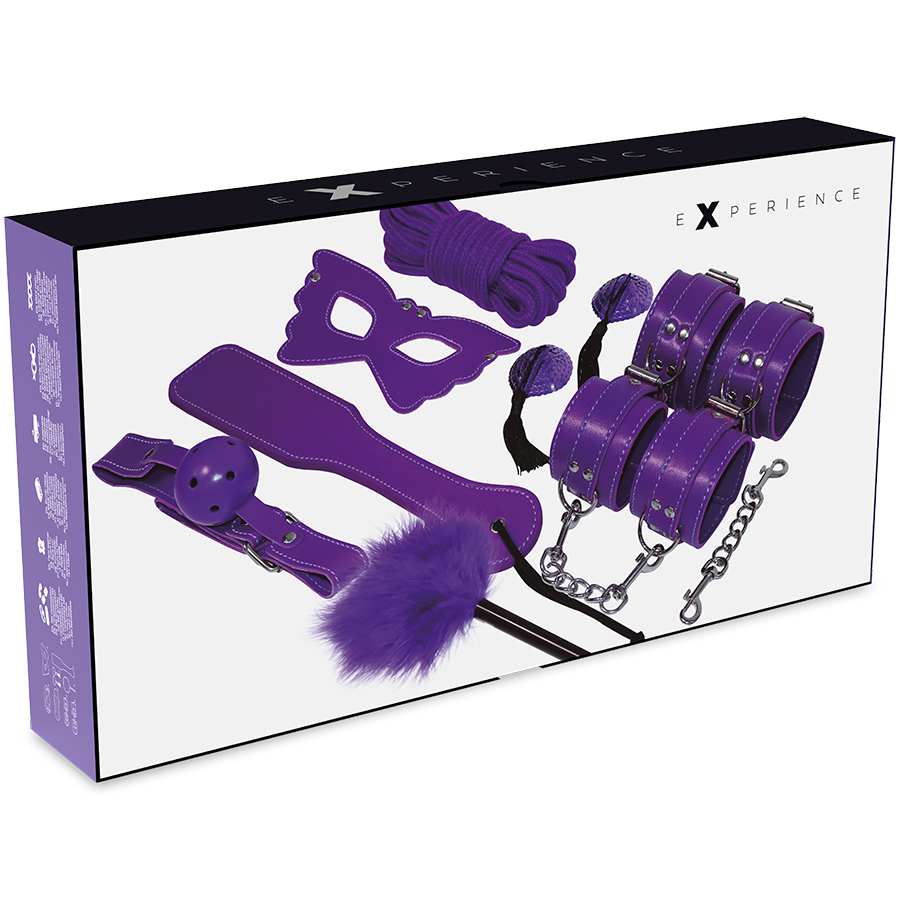 Experience — Kit fétiche BDSM série violet — vue officielle 2