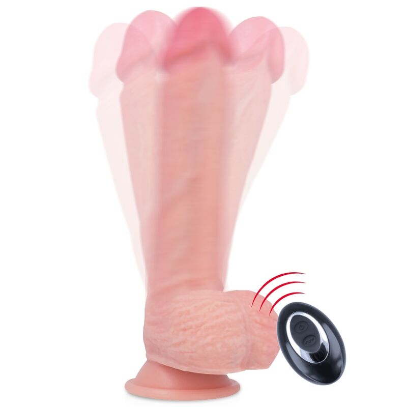 Rock Army — Vibrateur en silicone liquide télécommande premium apache 20.5 cm -o- 4.62 cm — vue officielle 2